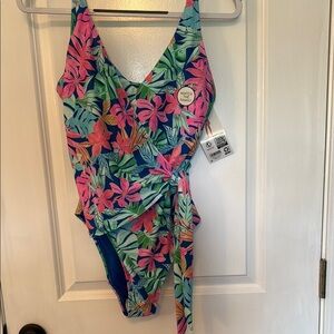 Tropical Floral Womens Swimsuit